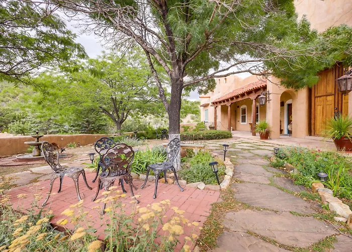 Los Cerrillos Hillside Hacienda On 65 Acres!